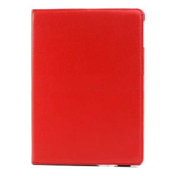 Etui cuir 360 rouge pour IPAD AIR