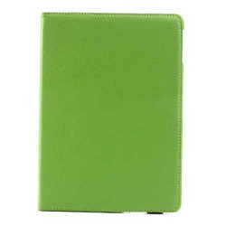 Etui cuir 360 vert pour IPAD AIR