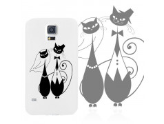 Coque PAIR OF CATS pour Samsung Galaxy S5