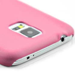 Coque SILICONE rose pour Samsung Galaxy S5