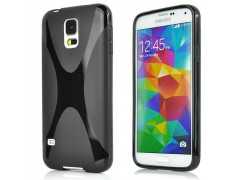 Coque X-STYLE noire pour Samsung Galaxy S5