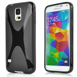 Coque X-STYLE noire pour Samsung Galaxy S5