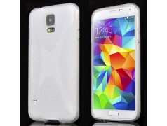 Coque X-STYLE blanche pour Samsung Galaxy S5