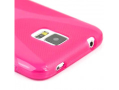 Coque X-STYLE rose pour Samsung Galaxy S5