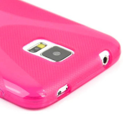 Coque X-STYLE rose pour Samsung Galaxy S5