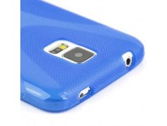 Coque X-STYLE bleue pour Samsung Galaxy S5