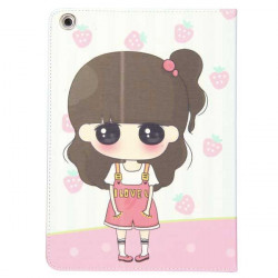 Etui cuir PRETTY GIRL pour IPAD AIR