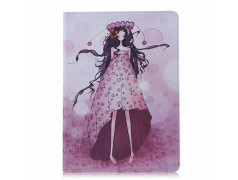 Etui cuir DRESS GIRL pour IPAD AIR