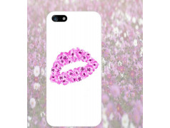 Coque LEVRES FLEURS pour iPhone 5C