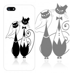 Coque PAIR OF CATS pour iPhone 5C