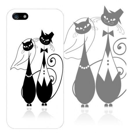 Coque PAIR OF CATS pour iPhone 5C