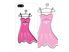 Coque PETITE ROBE ROSE pour iPhone 5C