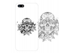 Coque SKULL AND ROSE pour iPhone 5C