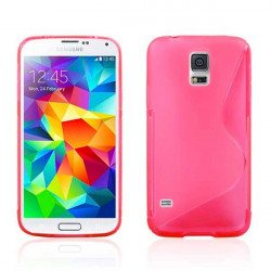 Coque S-LINE rose pour Samsung Galaxy S5