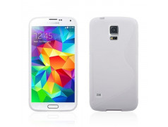 Coque S-LINE blanche pour Samsung Galaxy S5