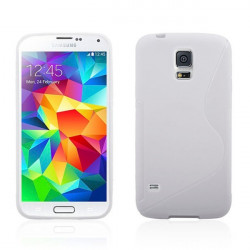 Coque S-LINE blanche pour Samsung Galaxy S5