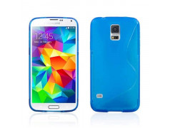 Coque S-LINE bleue pour Samsung Galaxy S5