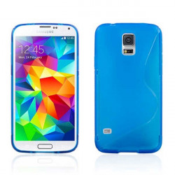 Coque S-LINE bleue pour Samsung Galaxy S5