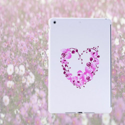 Coque COEUR FLEURS  pour iPad Air