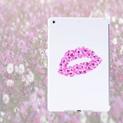 Coque LEVRES FLEURS  pour iPad Air