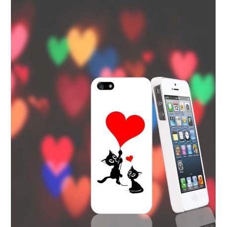 Coque CAT LOVER pour iPhone 5C