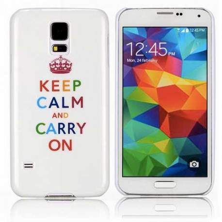 Coque KEEP CALM pour Samsung Galaxy S5