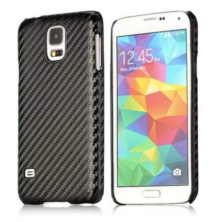 Coque CARBONE noire pour Samsung Galaxy S5