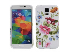 Coque FLEURS pour Samsung Galaxy S5