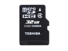 Toshiba Transflash Carte mémoire micro SD 32 Go 4 Mo/s Classe 4