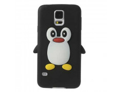 Coque PINGOUIN noire pour Samsung Galaxy S5