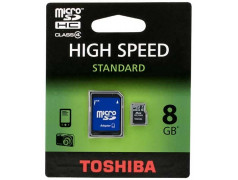 Toshiba Transflash Carte mémoire micro SD 8 Go 4 Mo/s Classe 4