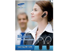 Kit Oreillette Pour Telephone SAMSUNG HM1200 - Noir