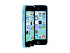 BUMPER LUXE bleu pour iPhone 5C