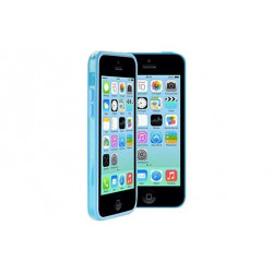 BUMPER LUXE bleu pour iPhone 5C