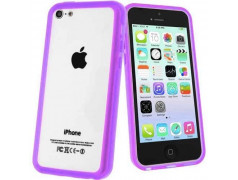 BUMPER LUXE mauve pour iPhone 5C