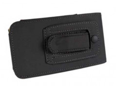 Etui cuir CEINTURE vertical noir pour iPhone 5, 5C et 5S