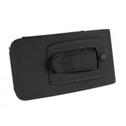 Etui cuir CEINTURE vertical noir pour iPhone 5, 5C et 5S