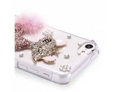 Coque STRASS cat pour iPhone 5 et 5S