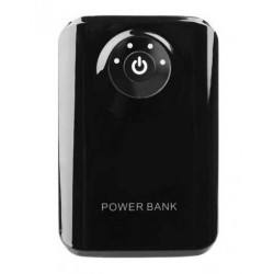 Batterie noire POWER BANK 8400mAh pour telephones et MP3