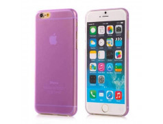 Coque CRYSTAL transparente mauve pour iPhone 6 ( 4.7 )