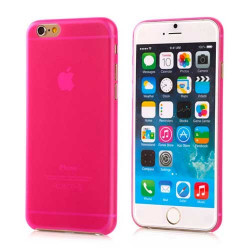 Coque CRYSTAL transparente rose pour iPhone 6 ( 4.7 )