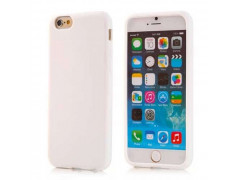 Coque blanche souple en silicone pour iPhone 6 ( 4.7 )
