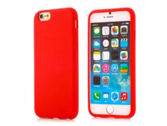 Coque rouge souple en silicone pour iPhone 6 ( 4.7 )