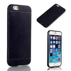 Coque anti dérapante noire pour iPhone 6 ( 4.7 )