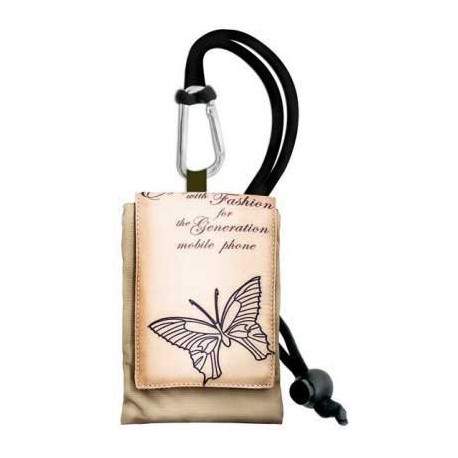 Pochette PAPILLON universelle pour telephones et lecteurs mp3