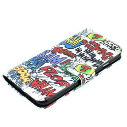 Etui cuir portefeuille BD pour iPhone 6 ( 4.7 )