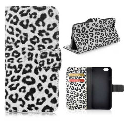 Etui cuir portefeuille LEOPARD pour iPhone 6 ( 4.7 )