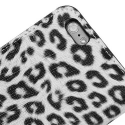 Etui cuir portefeuille LEOPARD pour iPhone 6 ( 4.7 )