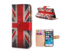 Etui cuir portefeuille UK pour iPhone 6 ( 4.7 )