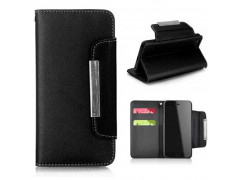 Etui cuir portefeuille FOLIO noir pour iPhone 6 ( 4.7 )